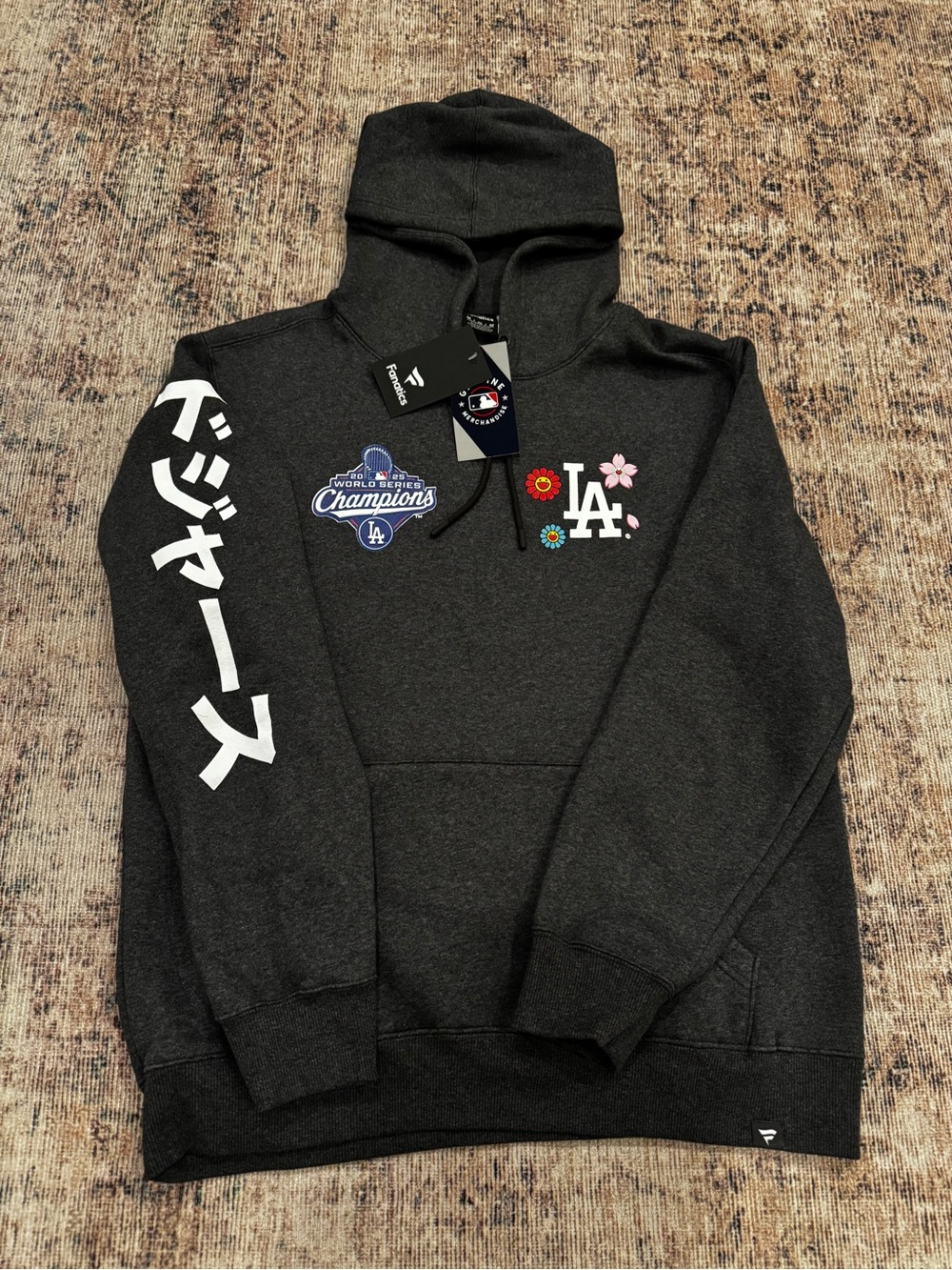 Takashi Murakami x Los Angeles Dodgers 2025 World Series Champions Hoodie